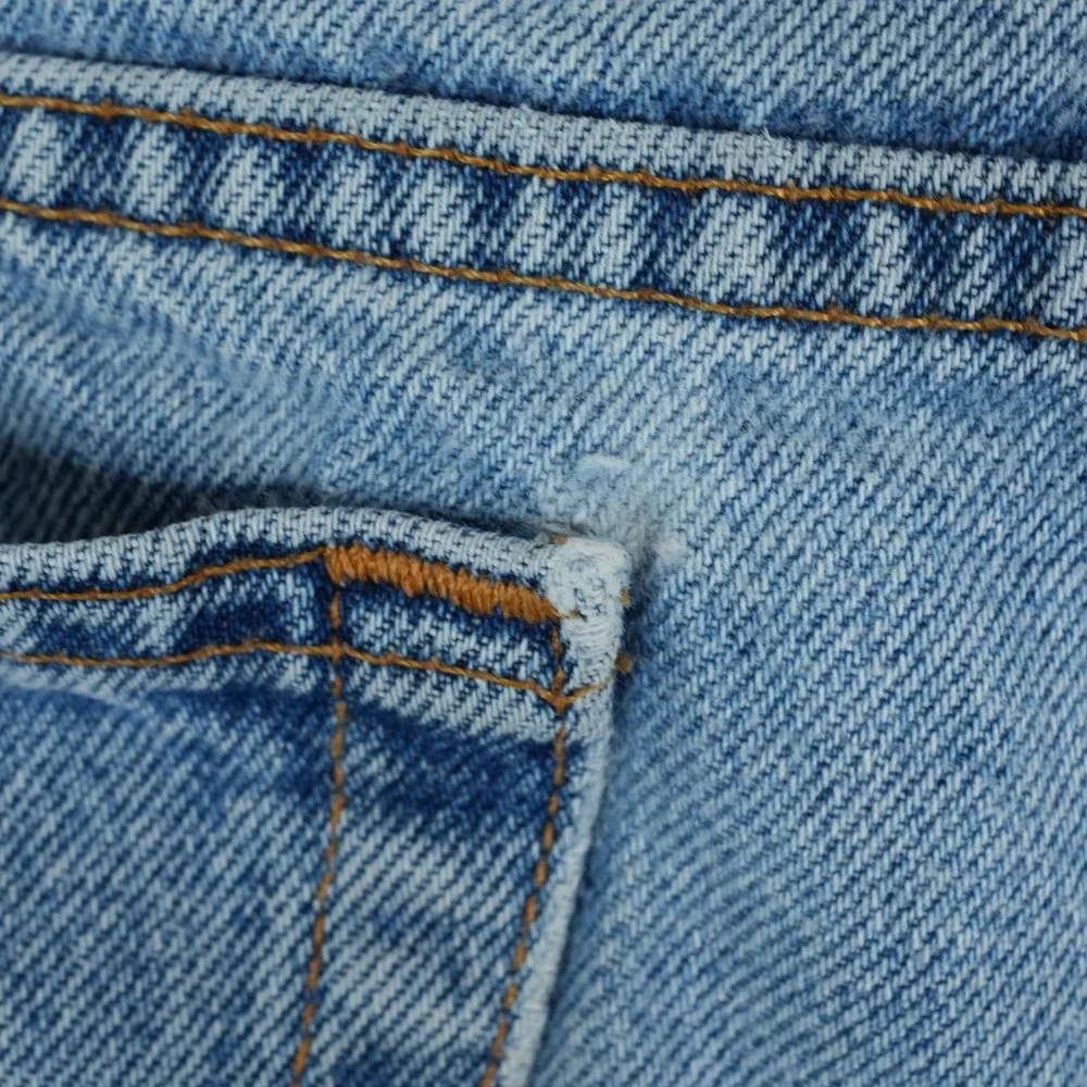 Vintage Levis 545‎ Jeans Mens Blue 42x32 Loose Fit Distressed Brown Tab 90s 1998